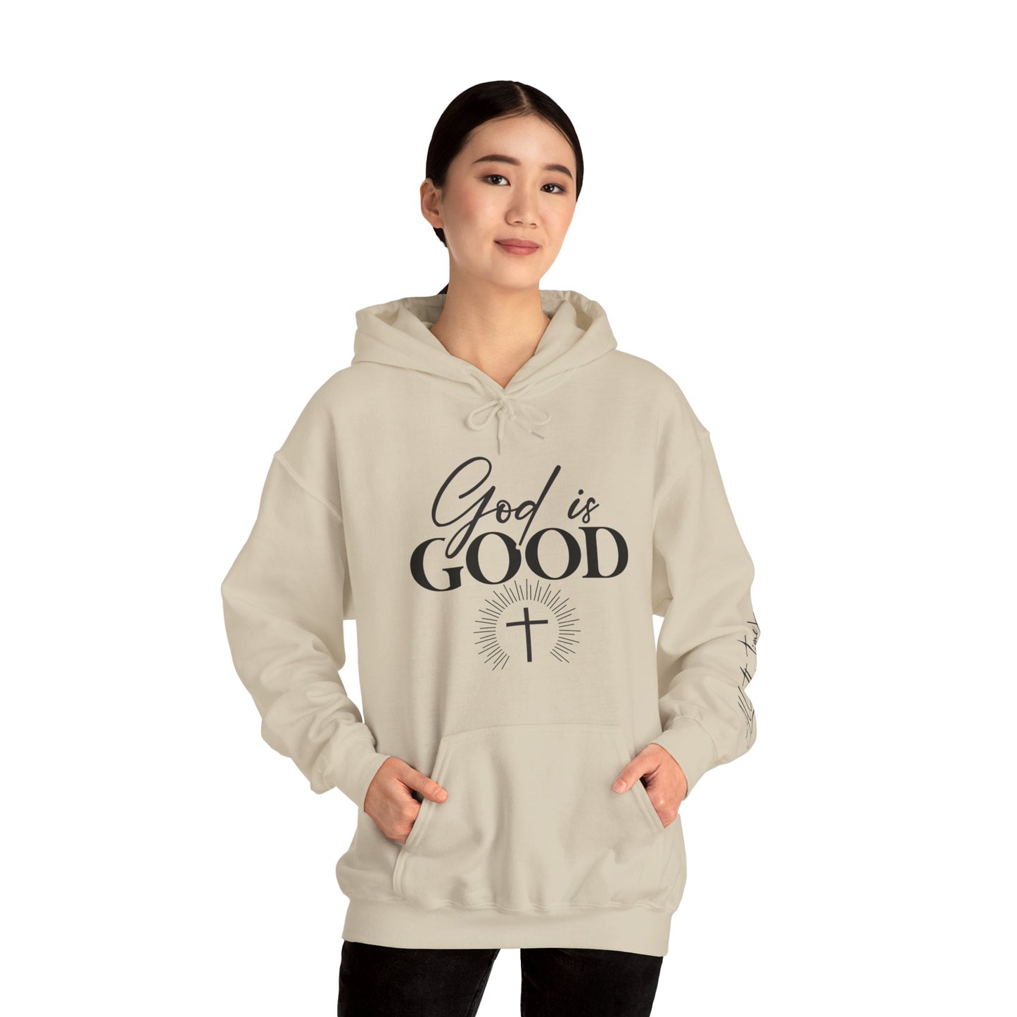 God is Good Unisex Heavy Blend™ Hooded Sweatshirt