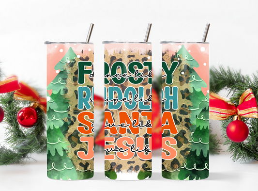 Santa Jesus Tumbler