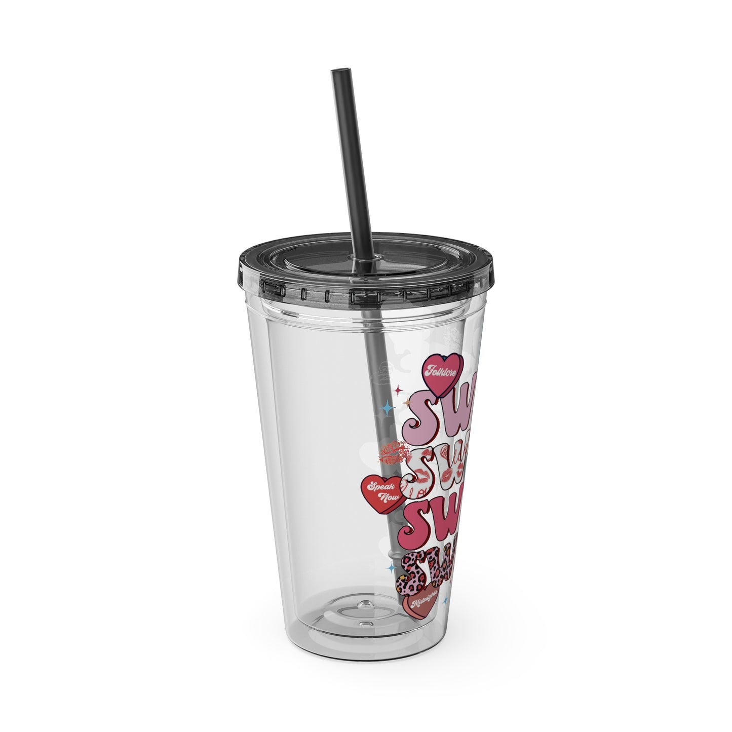 Swiftie Sunsplash Tumbler with Straw, 16oz