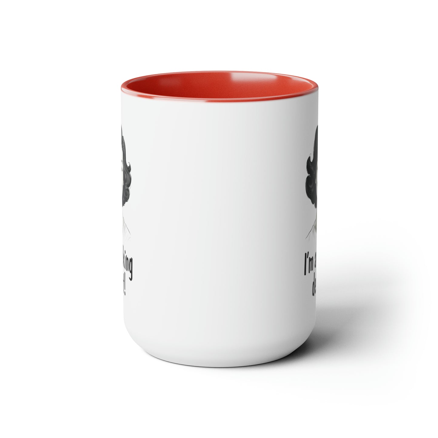 Delight Two-Tone Coffee Mugs, 15oz