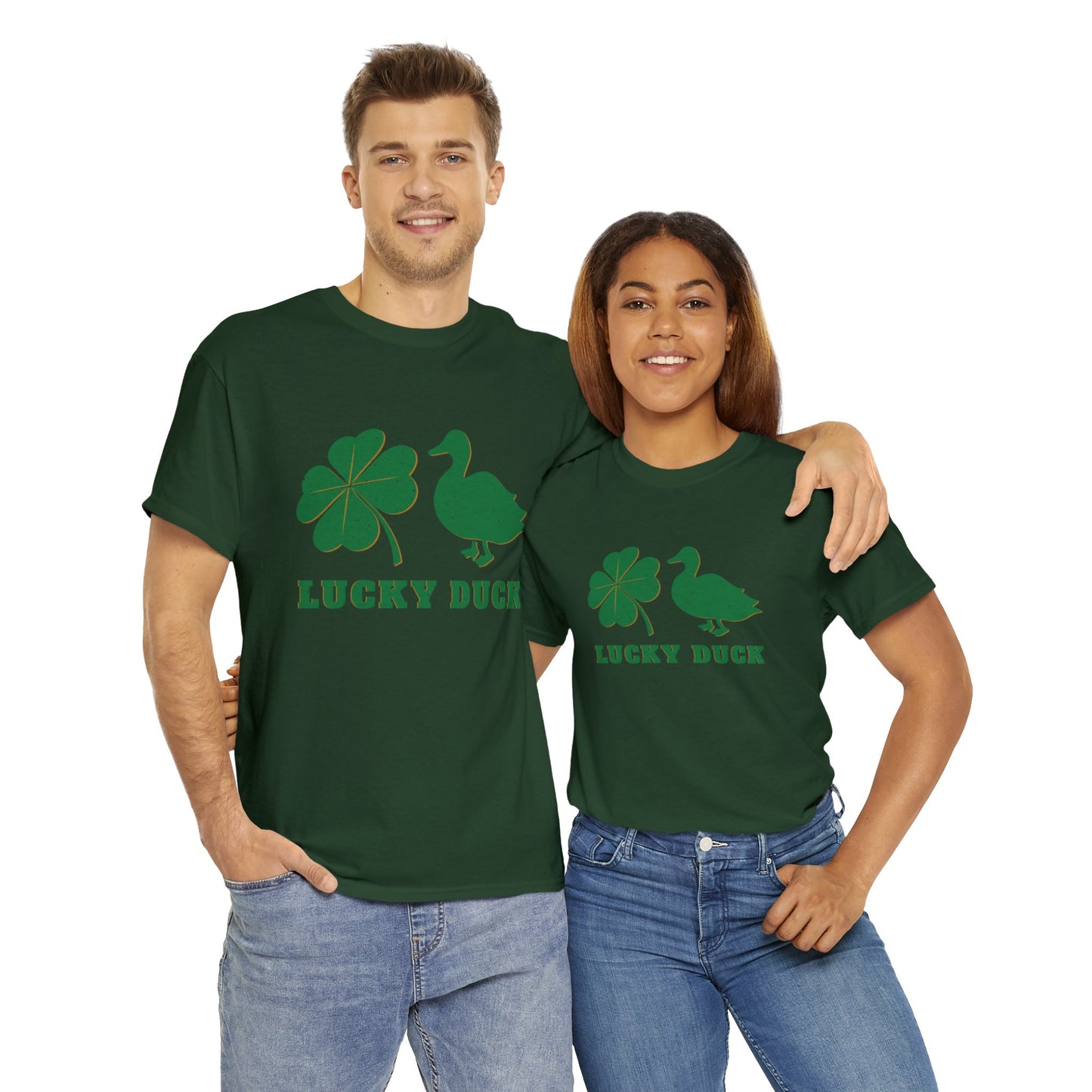 Lucky Duck Unisex Heavy Cotton Tee