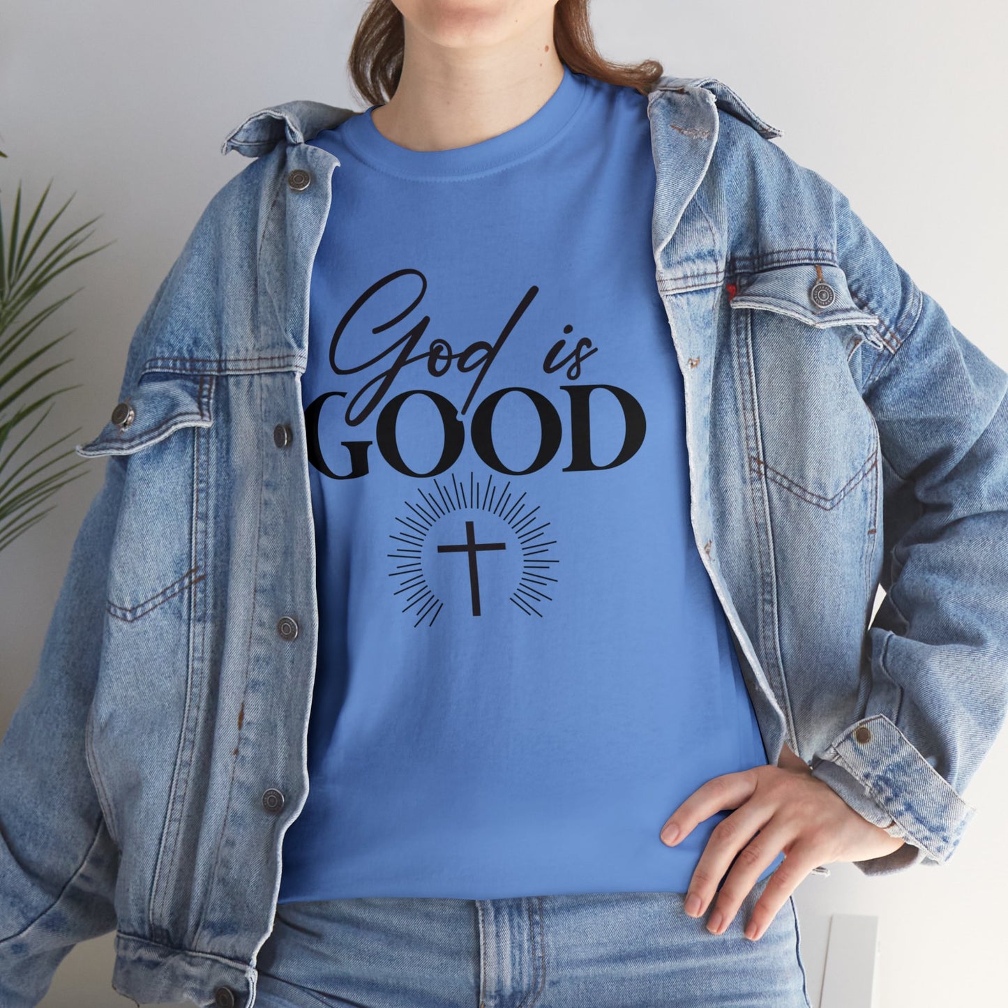 God is Good Unisex Heavy Cotton Tee