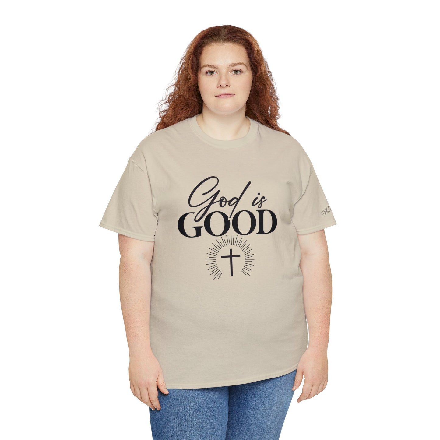 God is Good Unisex Heavy Cotton Tee