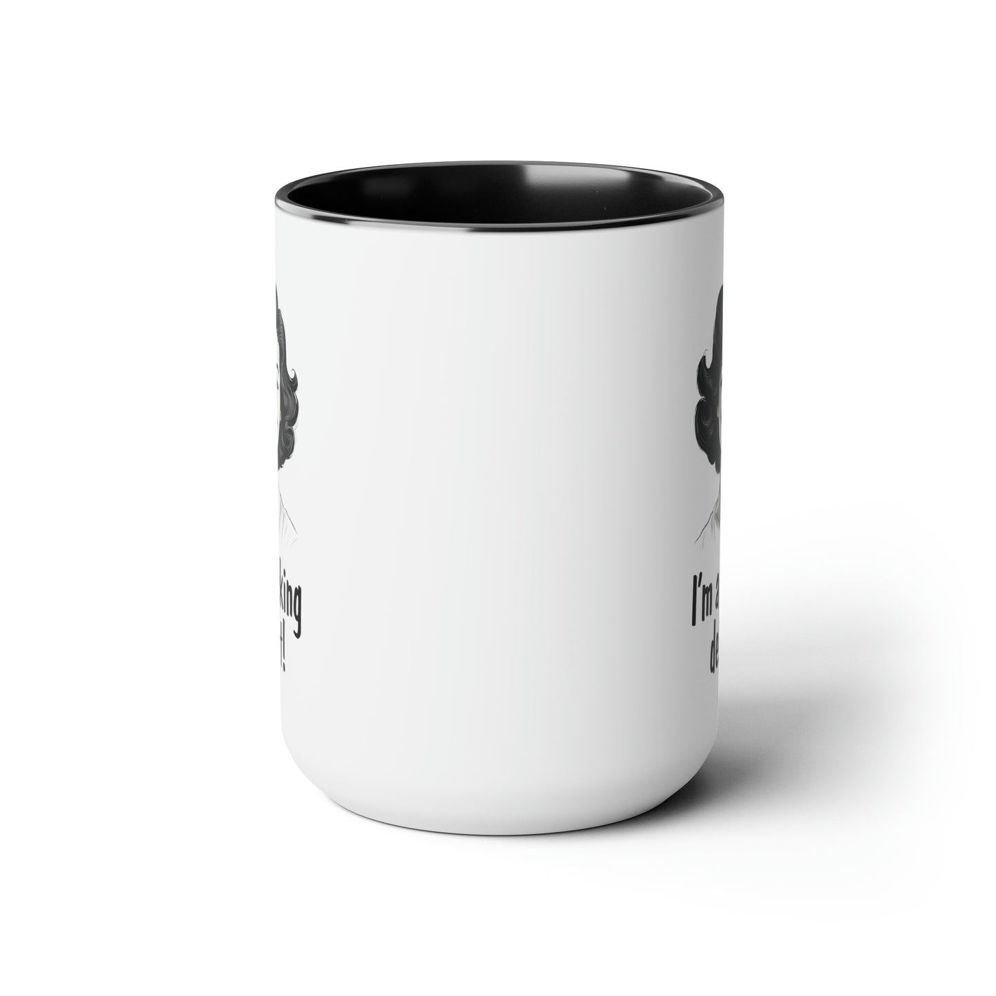 Delight Two-Tone Coffee Mugs, 15oz