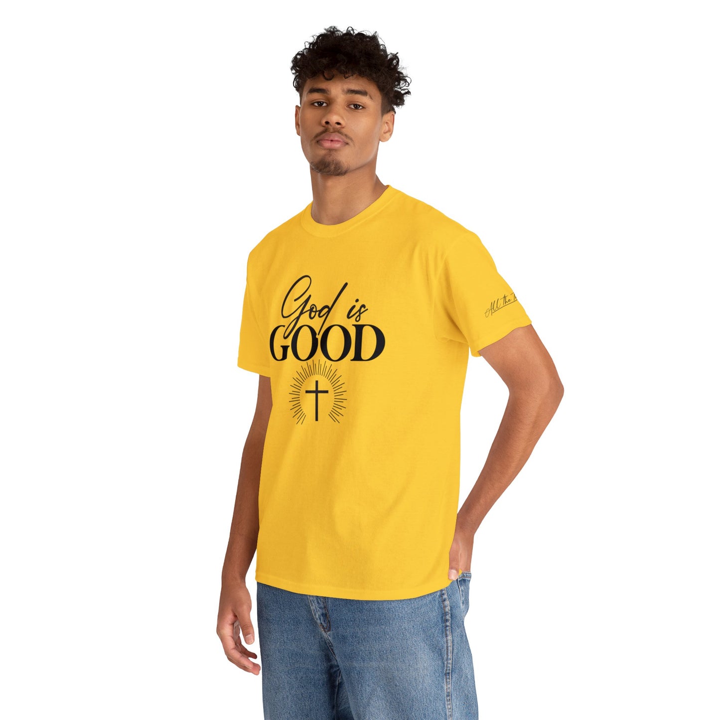 God is Good Unisex Heavy Cotton Tee