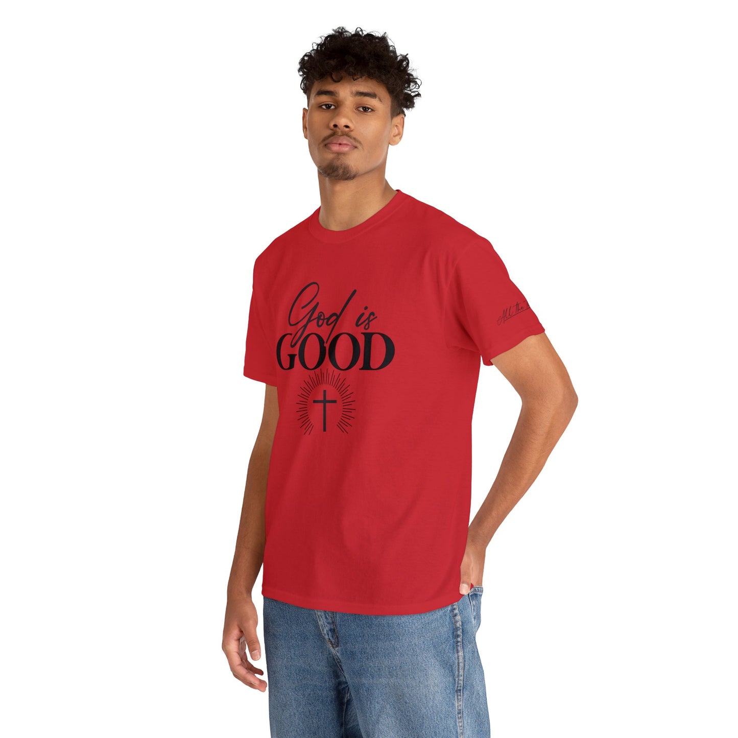 God is Good Unisex Heavy Cotton Tee