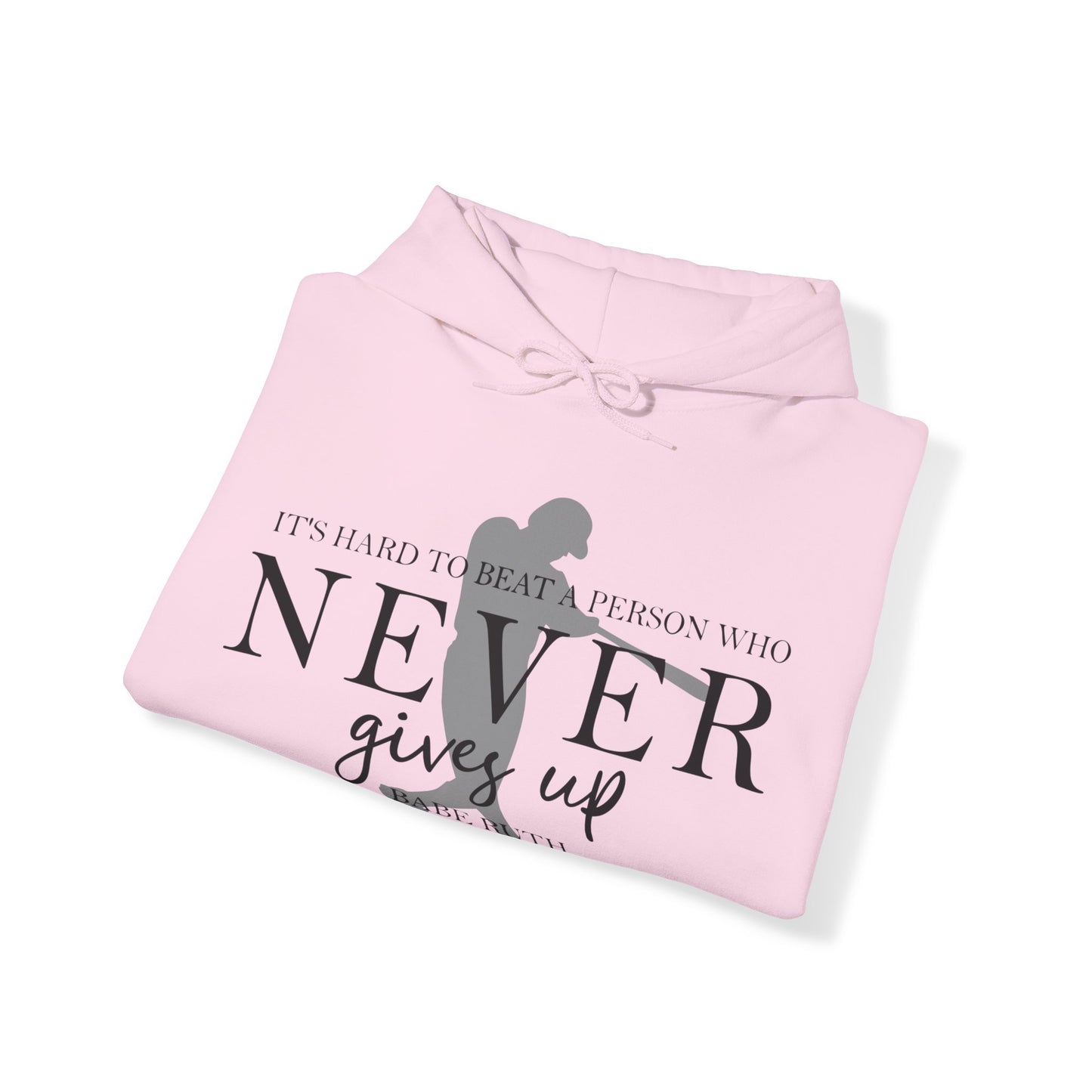 Never Give Up Unisex Heavy Blend™ Hooded Sweatshirt