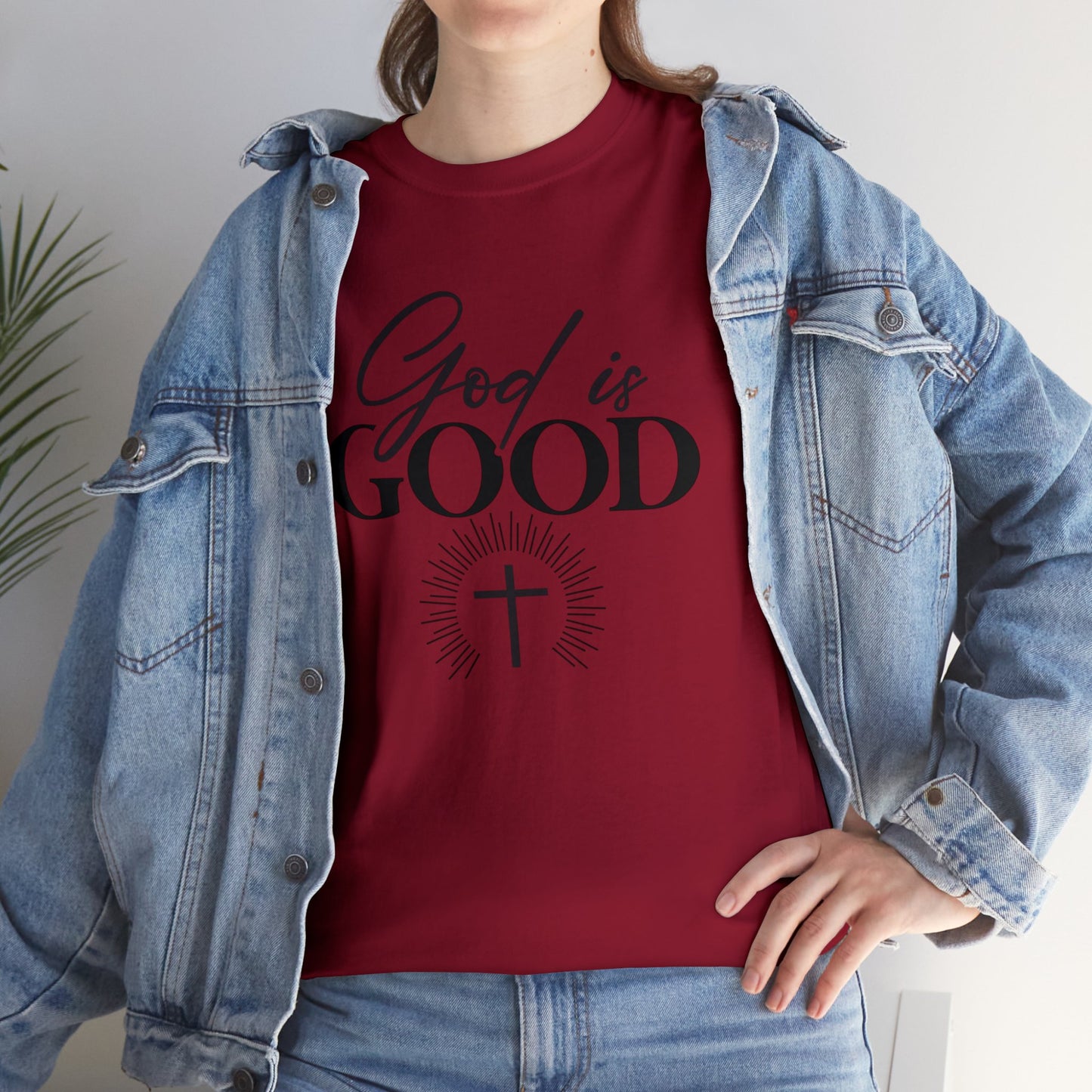 God is Good Unisex Heavy Cotton Tee