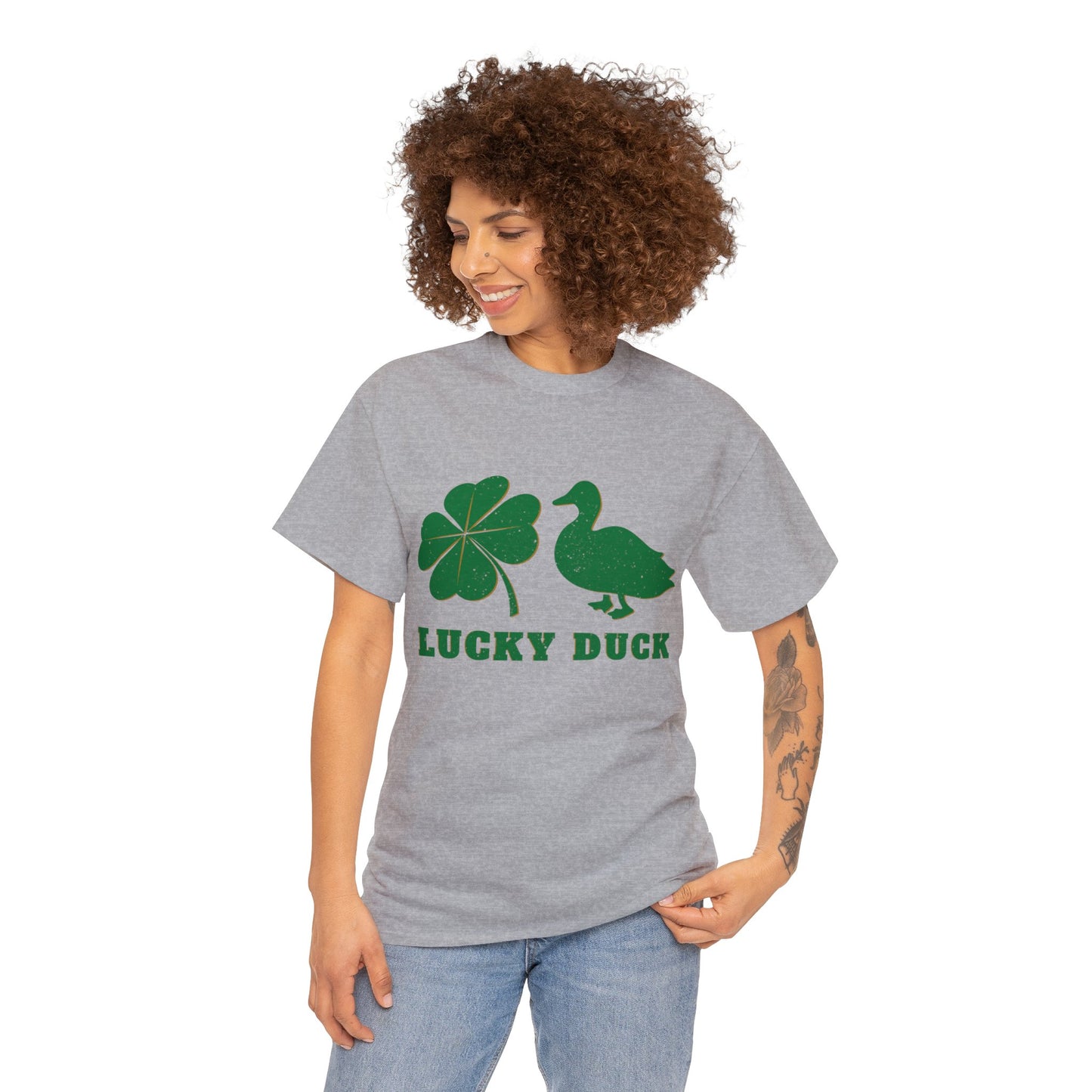 Lucky Duck Unisex Heavy Cotton Tee