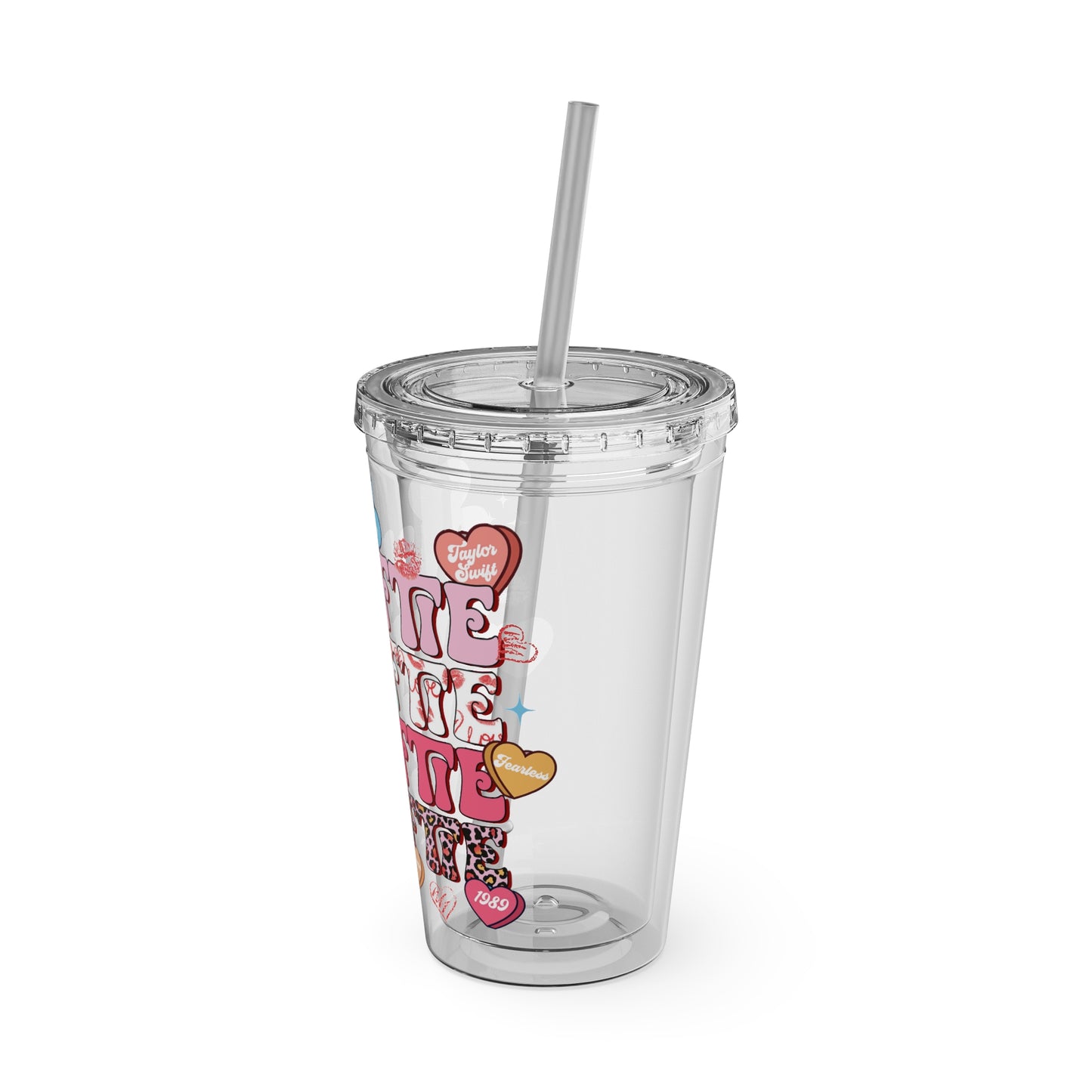 Swiftie Sunsplash Tumbler with Straw, 16oz