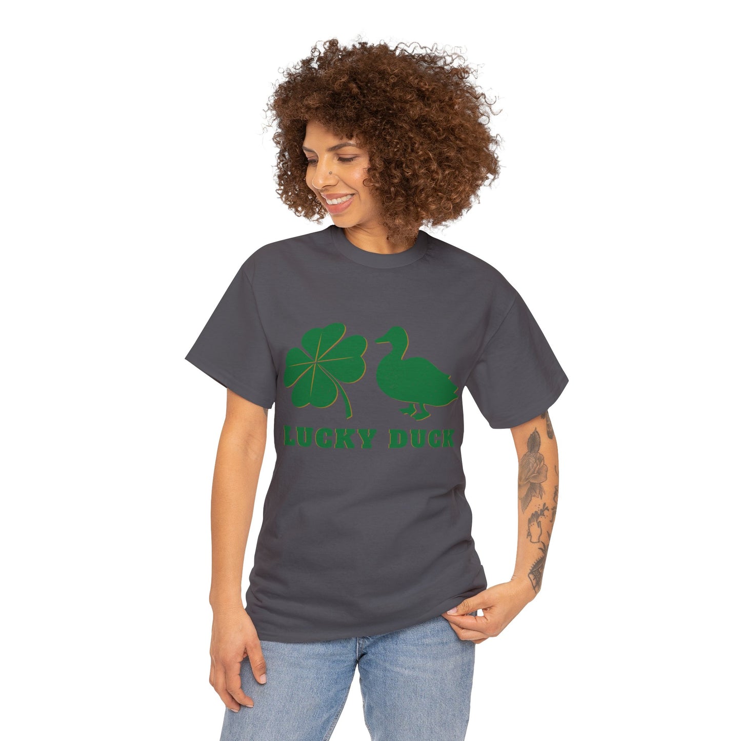 Lucky Duck Unisex Heavy Cotton Tee