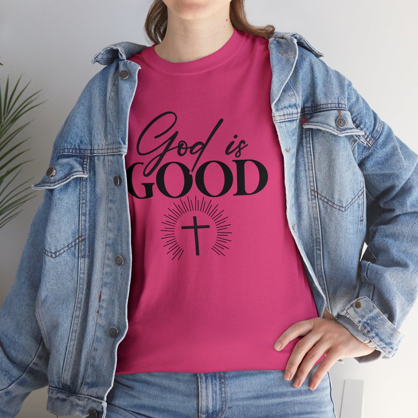 God is Good Unisex Heavy Cotton Tee