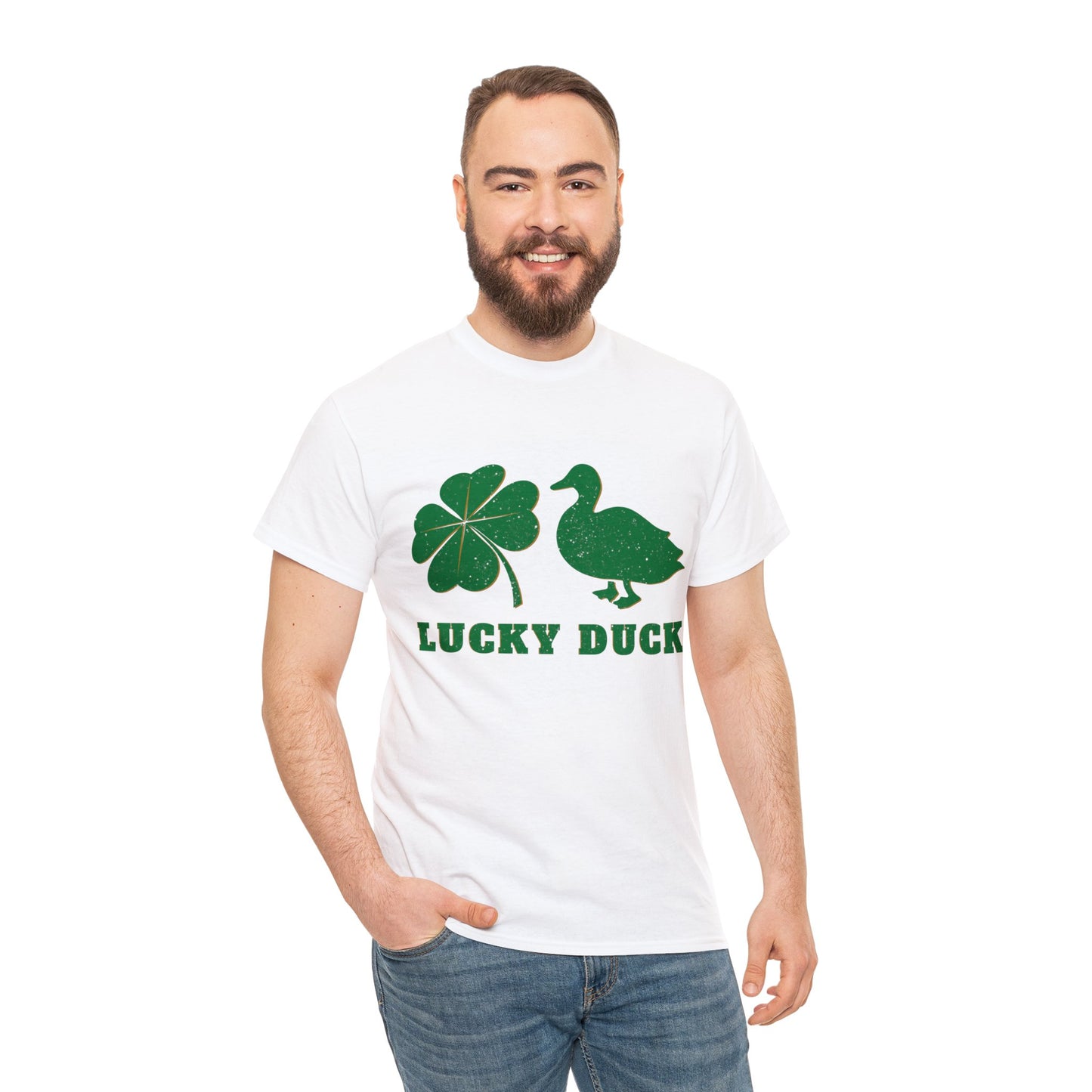 Lucky Duck Unisex Heavy Cotton Tee