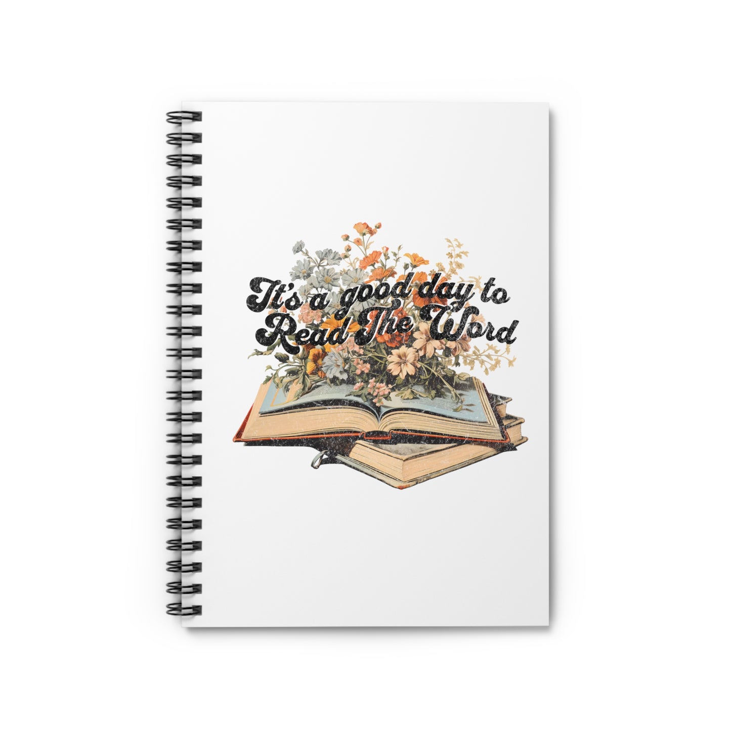 Read the Word Spiral Notebook - Ruled Line