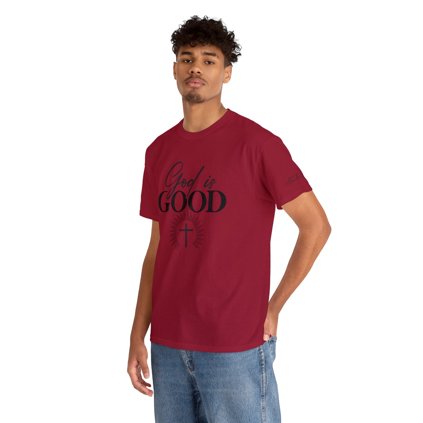 God is Good Unisex Heavy Cotton Tee