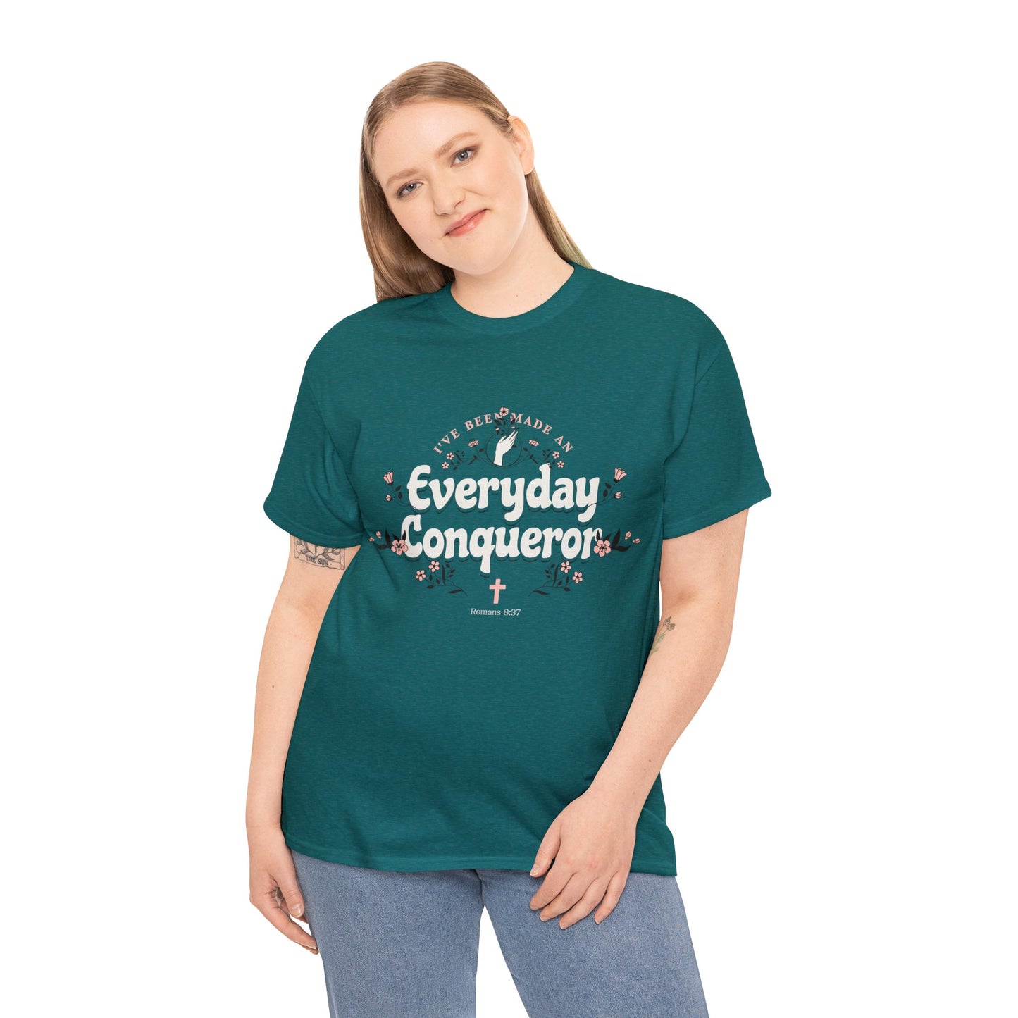 Everyday Conqueror Unisex Heavy Cotton Tee