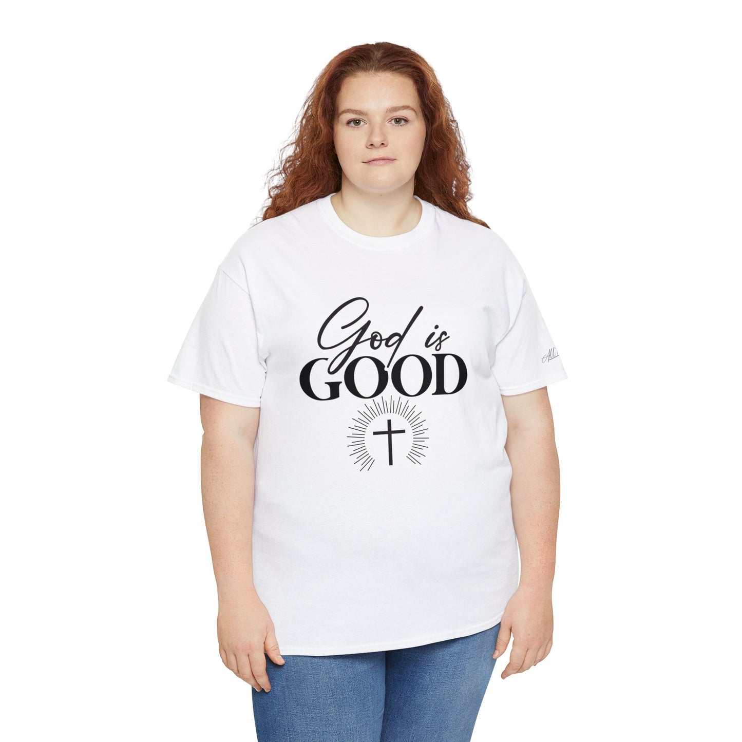 God is Good Unisex Heavy Cotton Tee