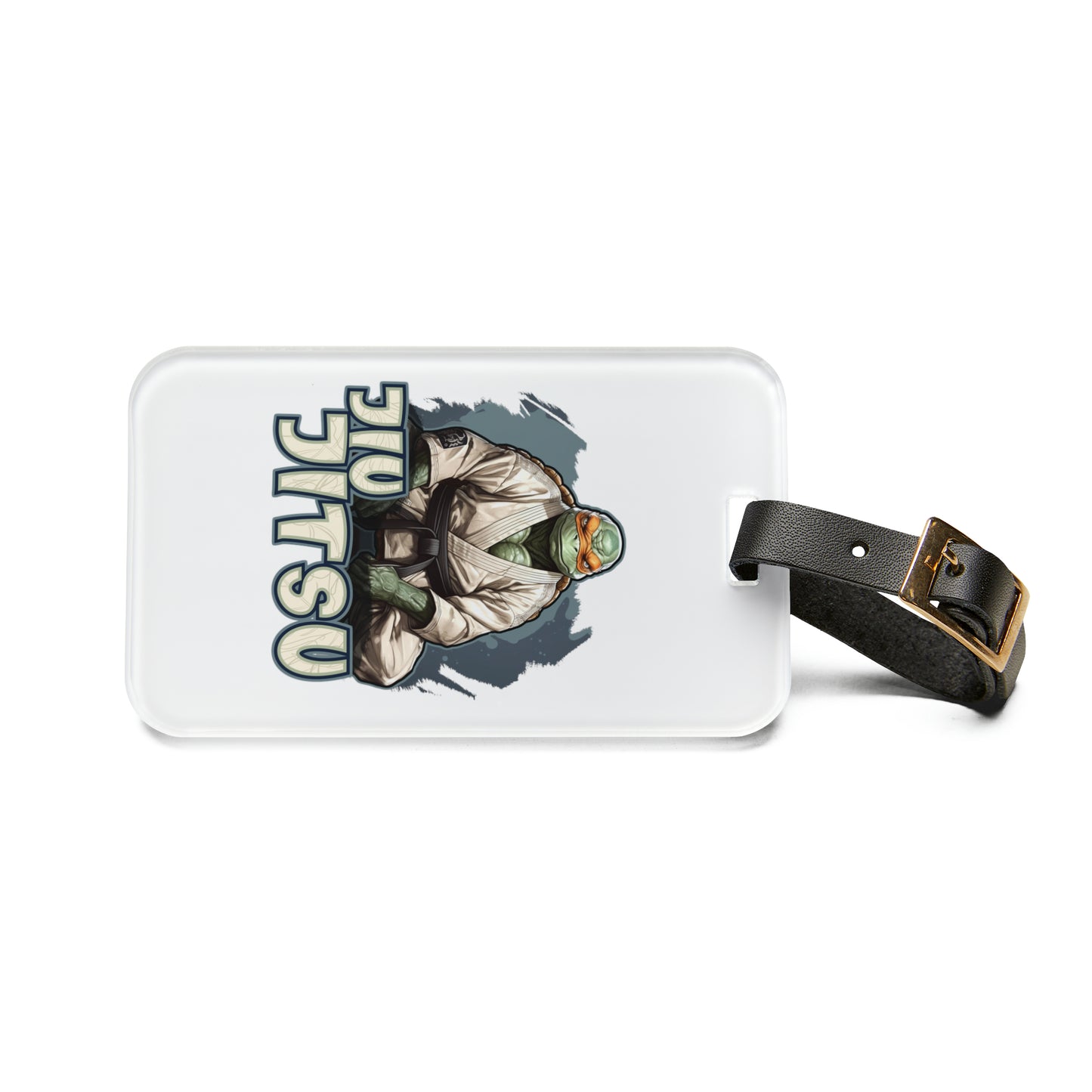 Ninja Turtle Jiu Jitsu Luggage Tag