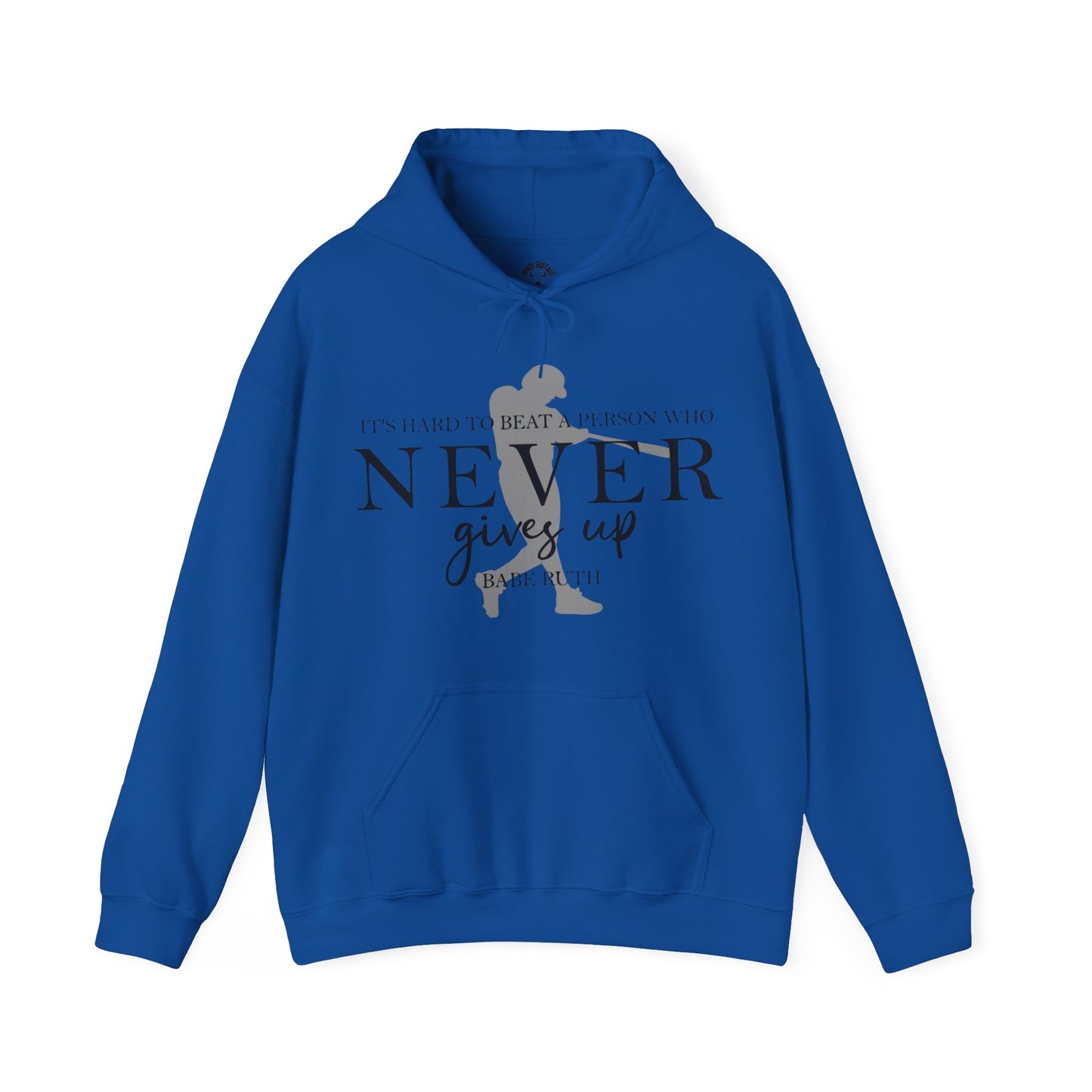 Never Give Up Unisex Heavy Blend™ Hooded Sweatshirt