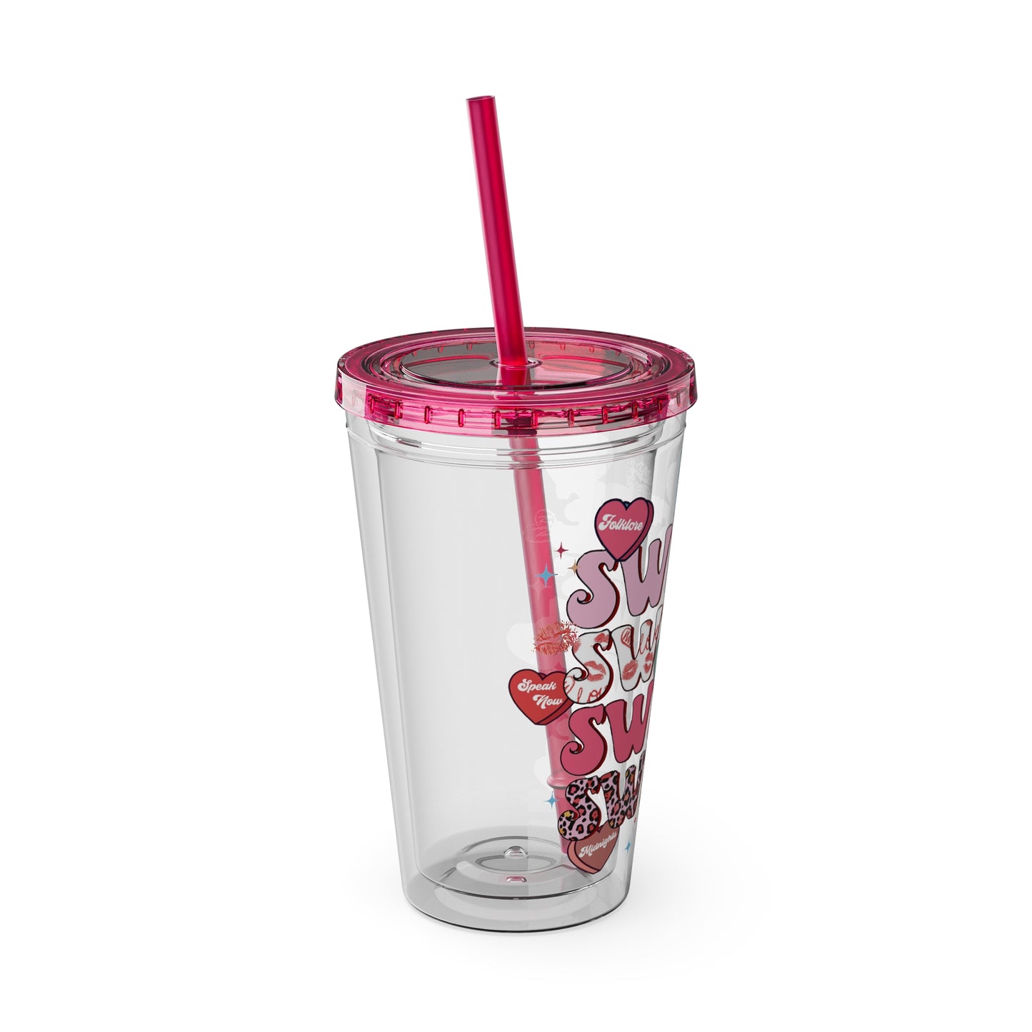 Swiftie Sunsplash Tumbler with Straw, 16oz