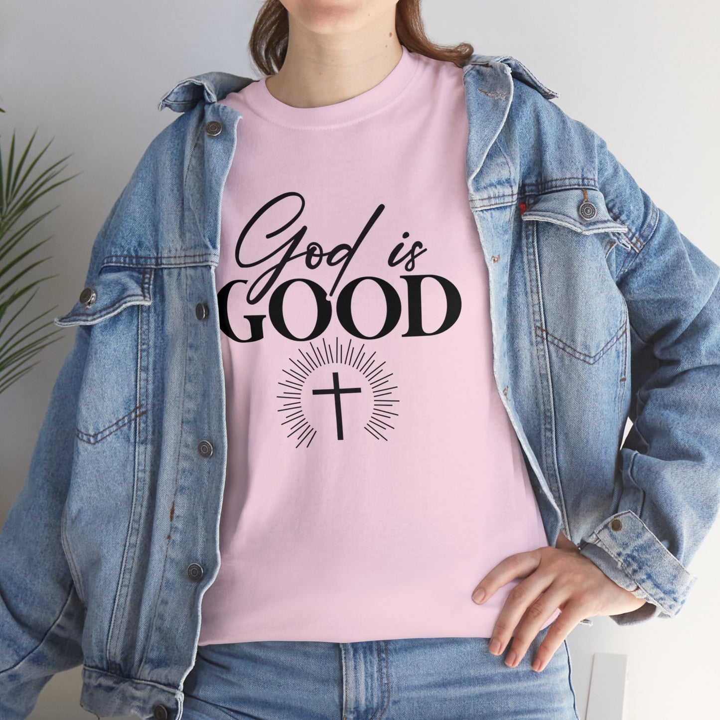 God is Good Unisex Heavy Cotton Tee