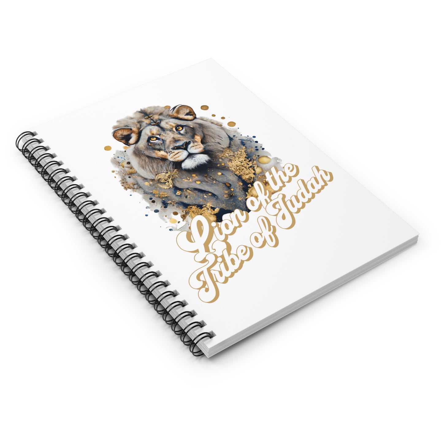 Tribe of Judah Spiral Notebook - Ruled Line