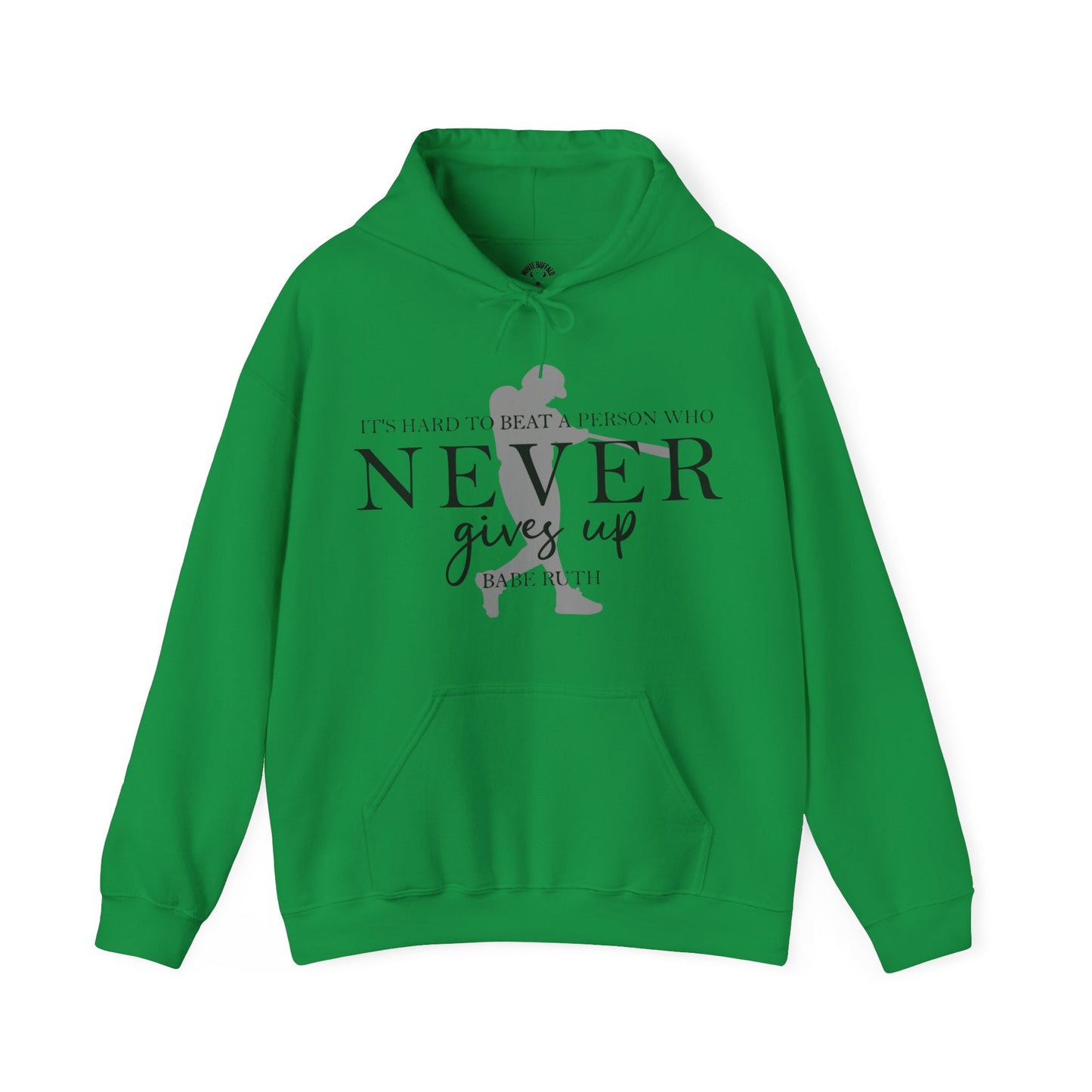 Never Give Up Unisex Heavy Blend™ Hooded Sweatshirt