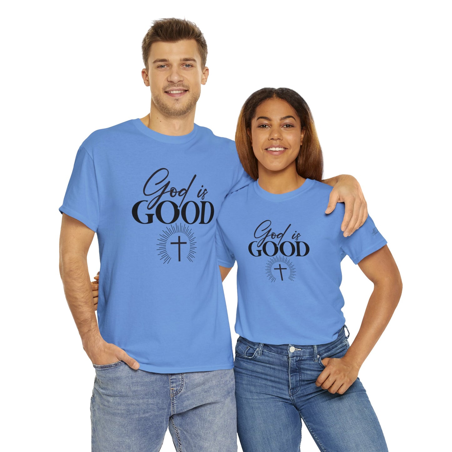 God is Good Unisex Heavy Cotton Tee