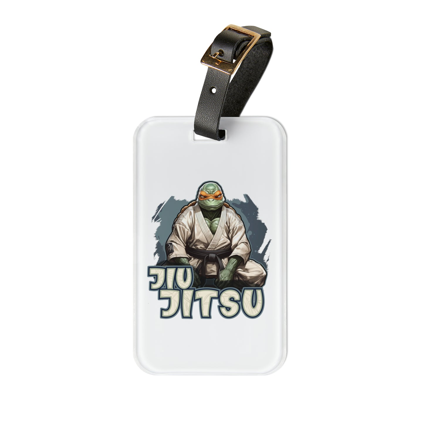 Ninja Turtle Jiu Jitsu Luggage Tag