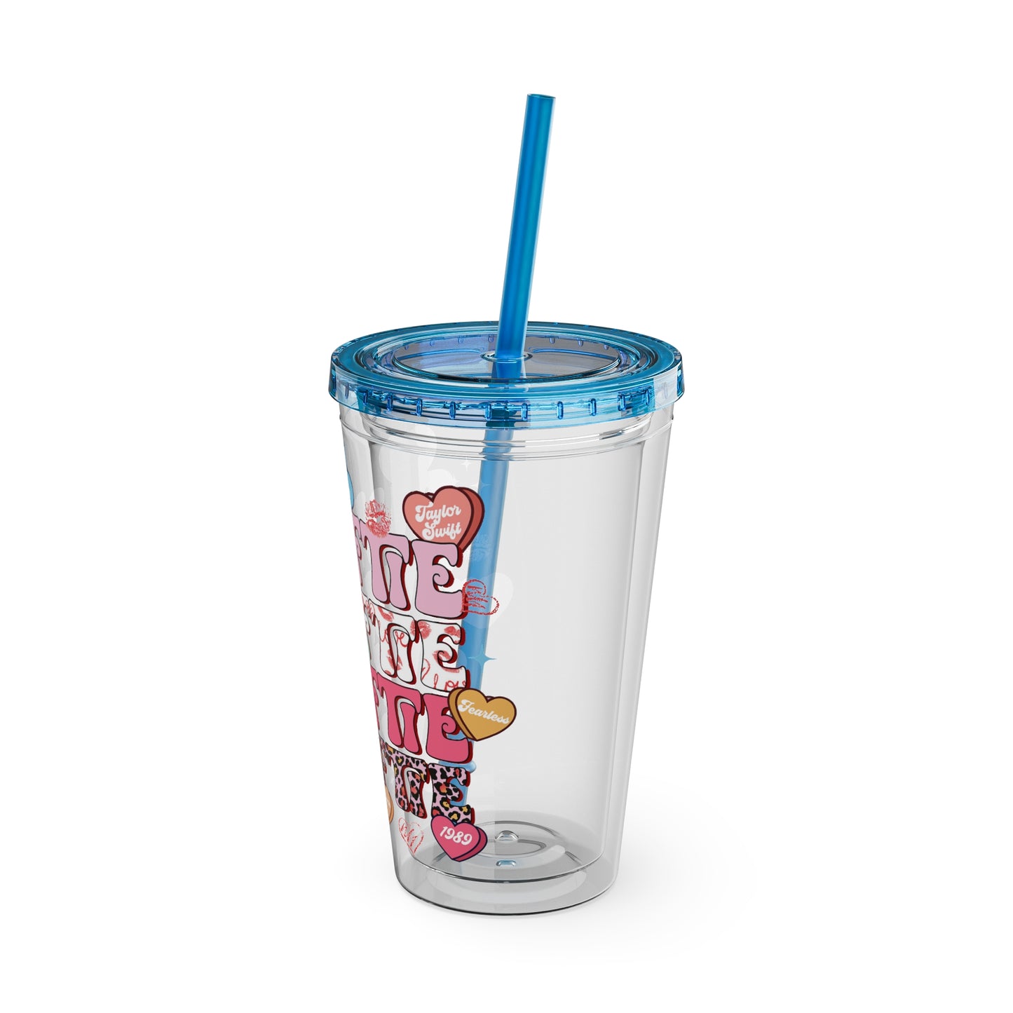 Swiftie Sunsplash Tumbler with Straw, 16oz