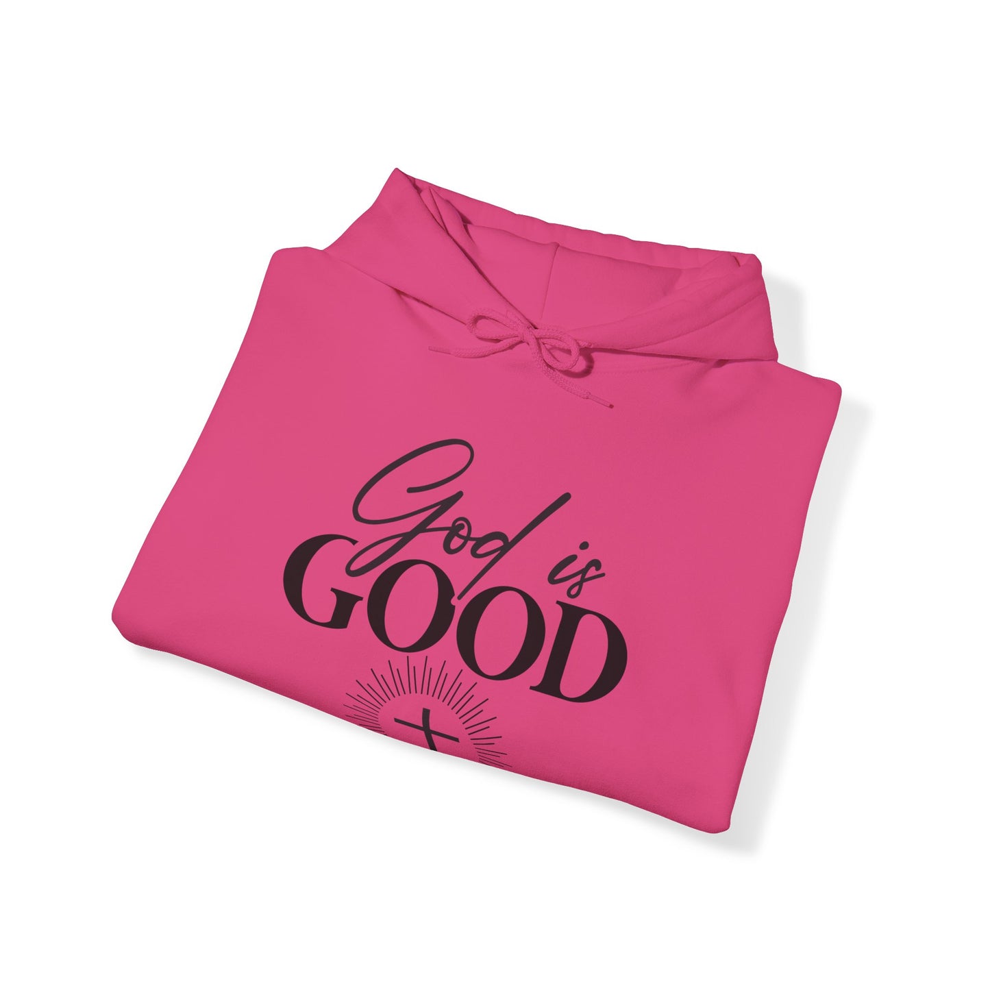 God is Good Unisex Heavy Blend™ Hooded Sweatshirt