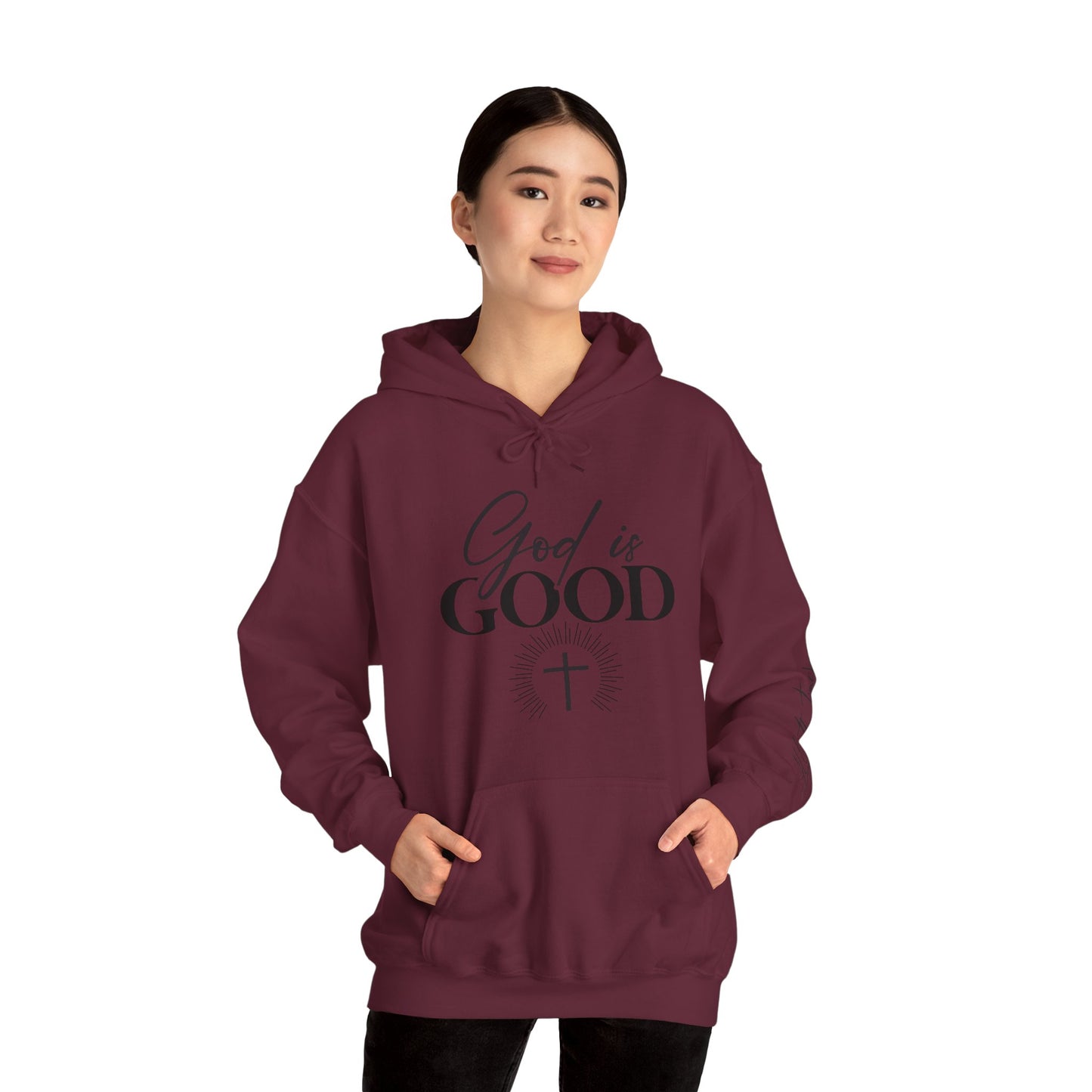 God is Good Unisex Heavy Blend™ Hooded Sweatshirt