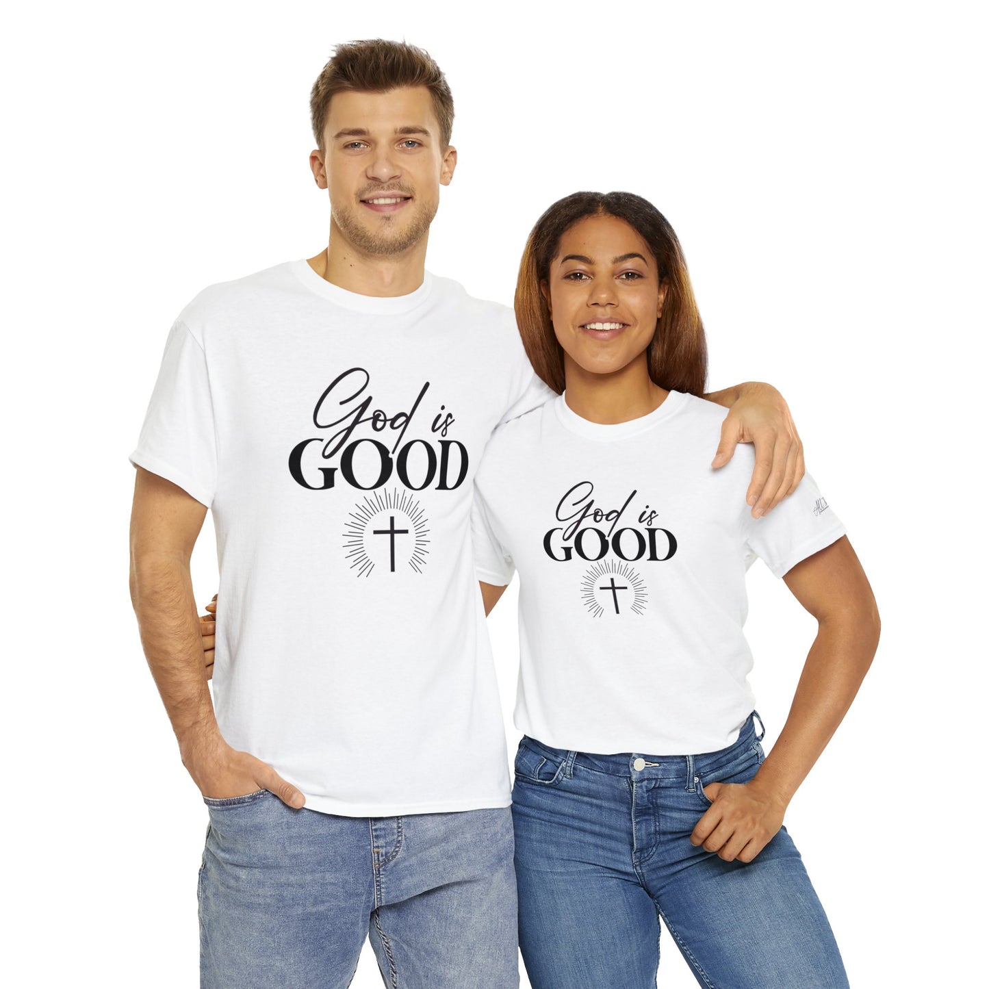 God is Good Unisex Heavy Cotton Tee