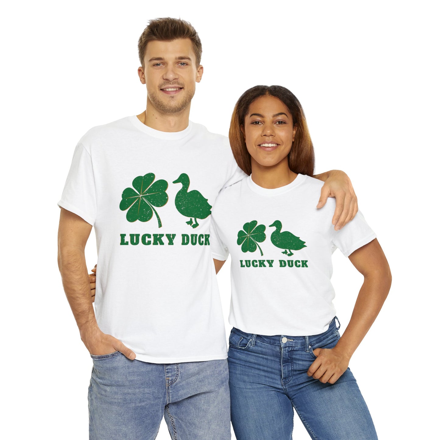 Lucky Duck Unisex Heavy Cotton Tee