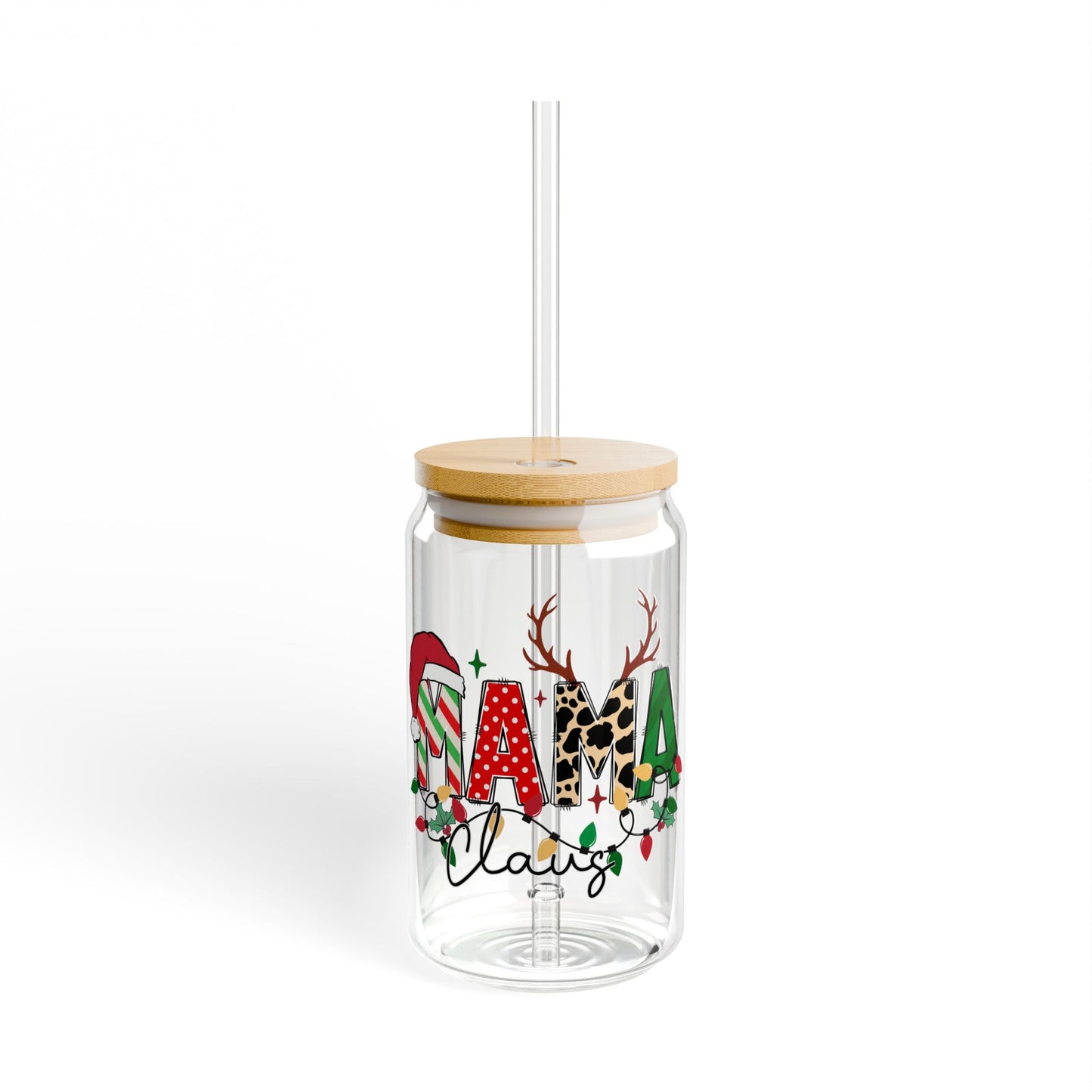 Mama Clause Sipper Glass, 16oz