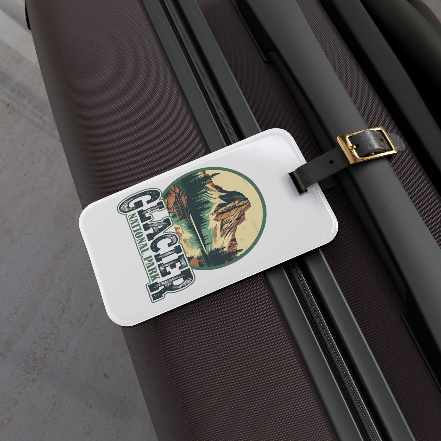 Glacier National Park Luggage Tag