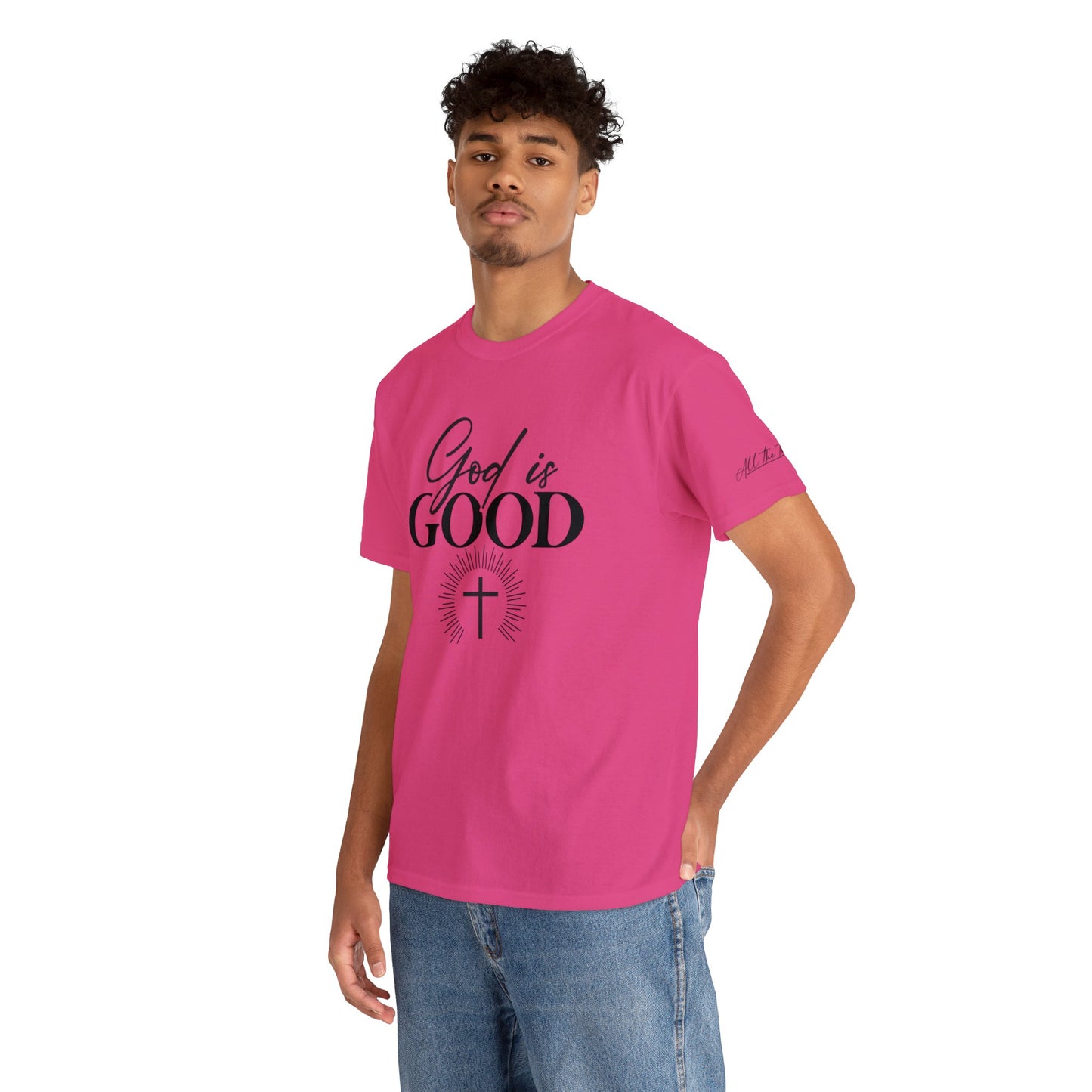 God is Good Unisex Heavy Cotton Tee