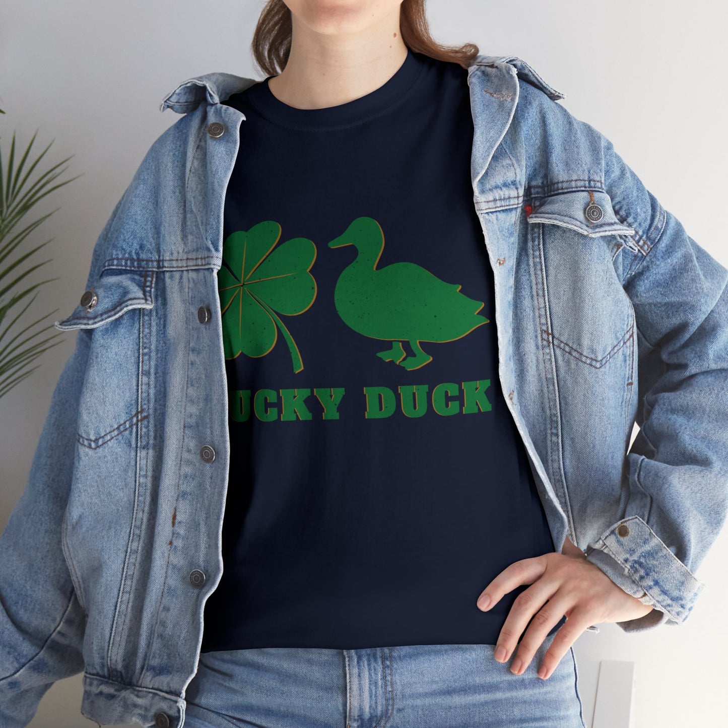 Lucky Duck Unisex Heavy Cotton Tee