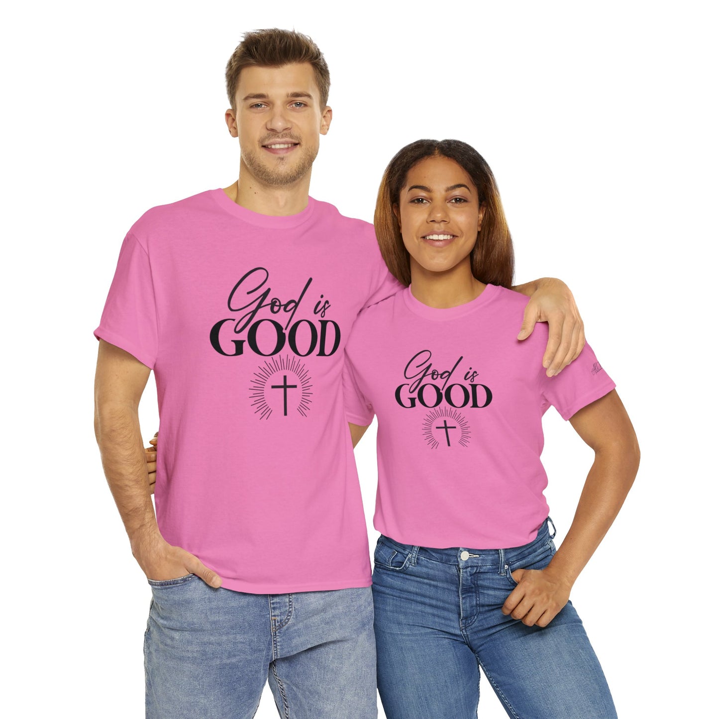 God is Good Unisex Heavy Cotton Tee