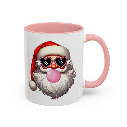 Pop Art Santa Accent Coffee Mug (11, 15oz)