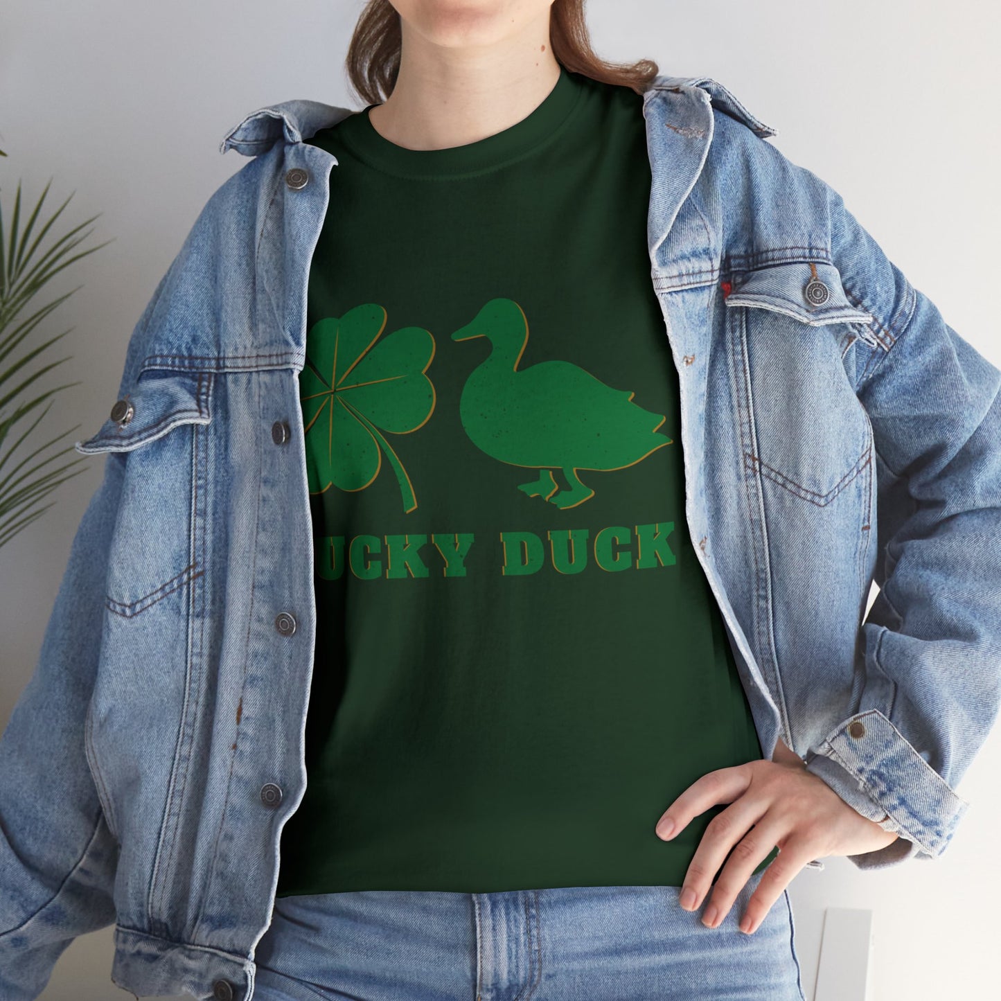 Lucky Duck Unisex Heavy Cotton Tee