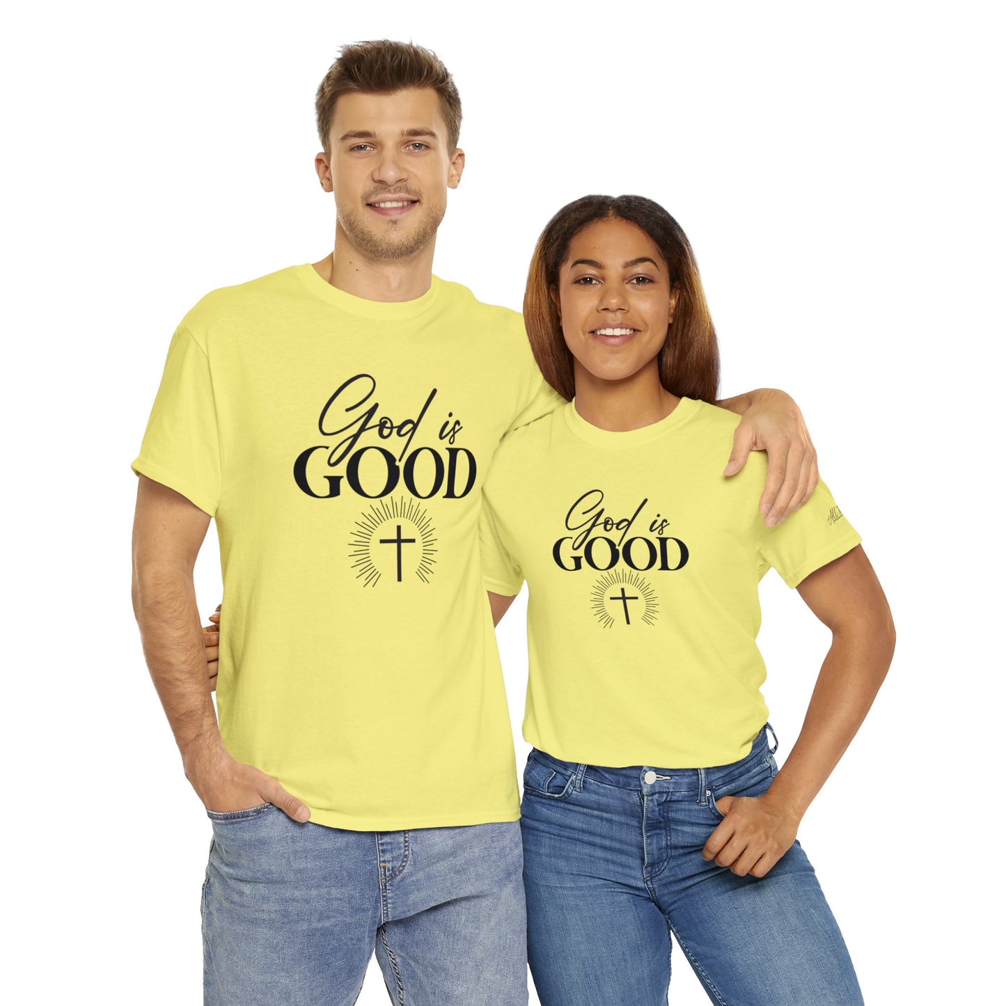 God is Good Unisex Heavy Cotton Tee