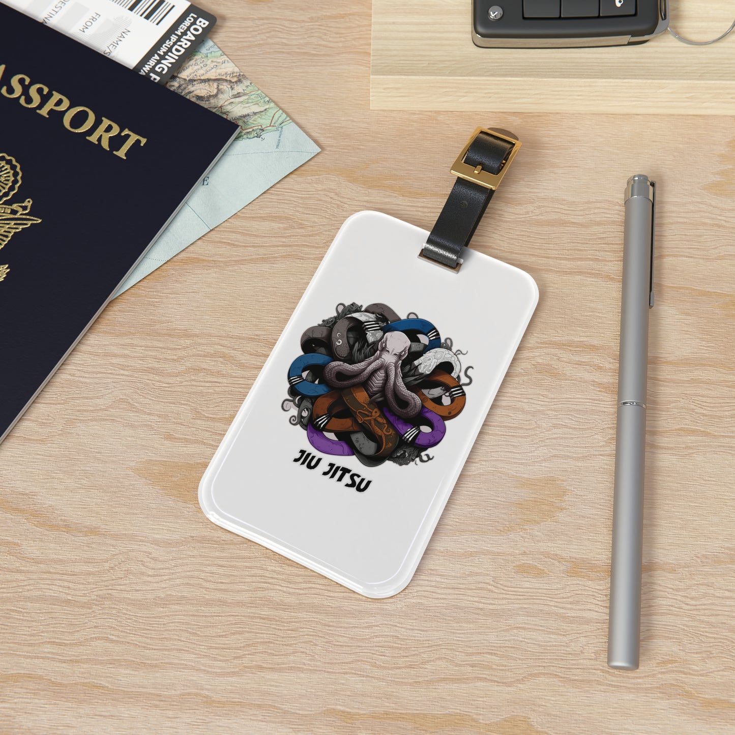 Octopus Luggage Tag