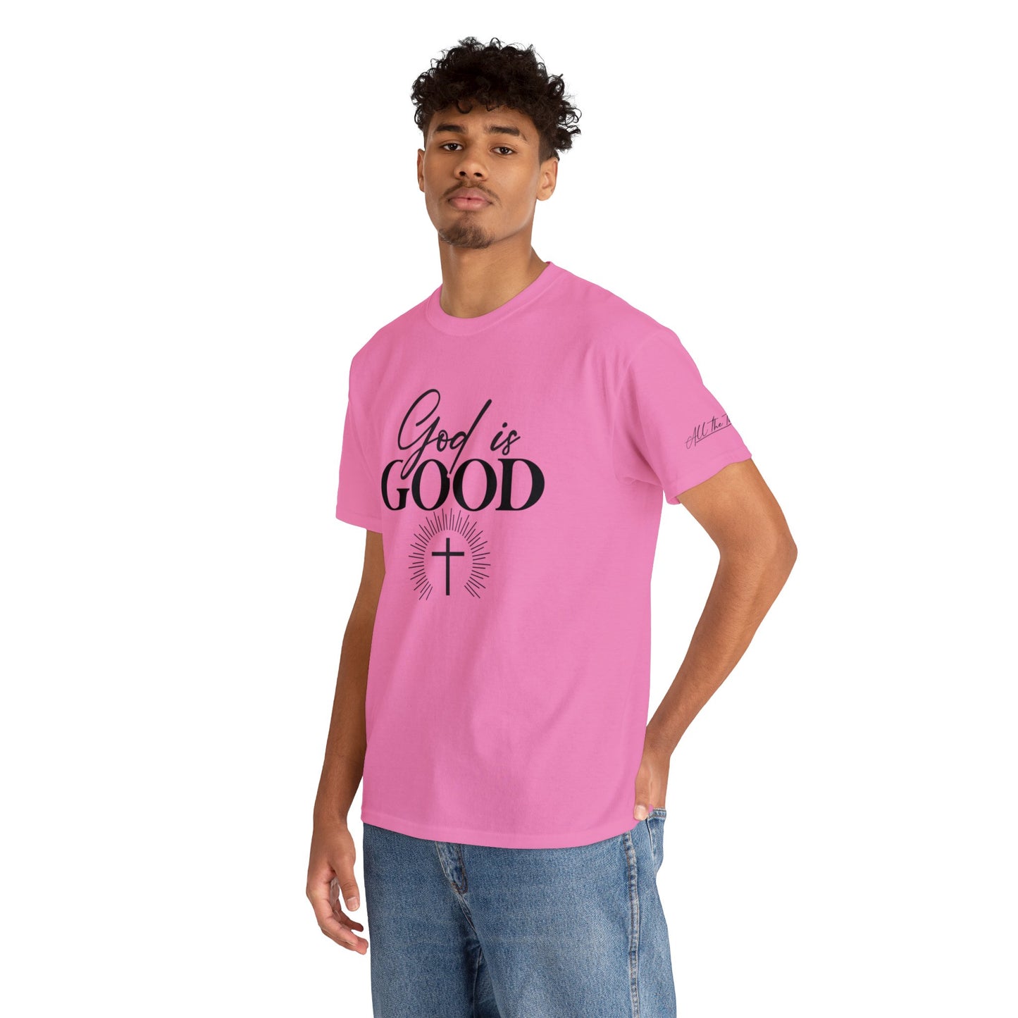 God is Good Unisex Heavy Cotton Tee