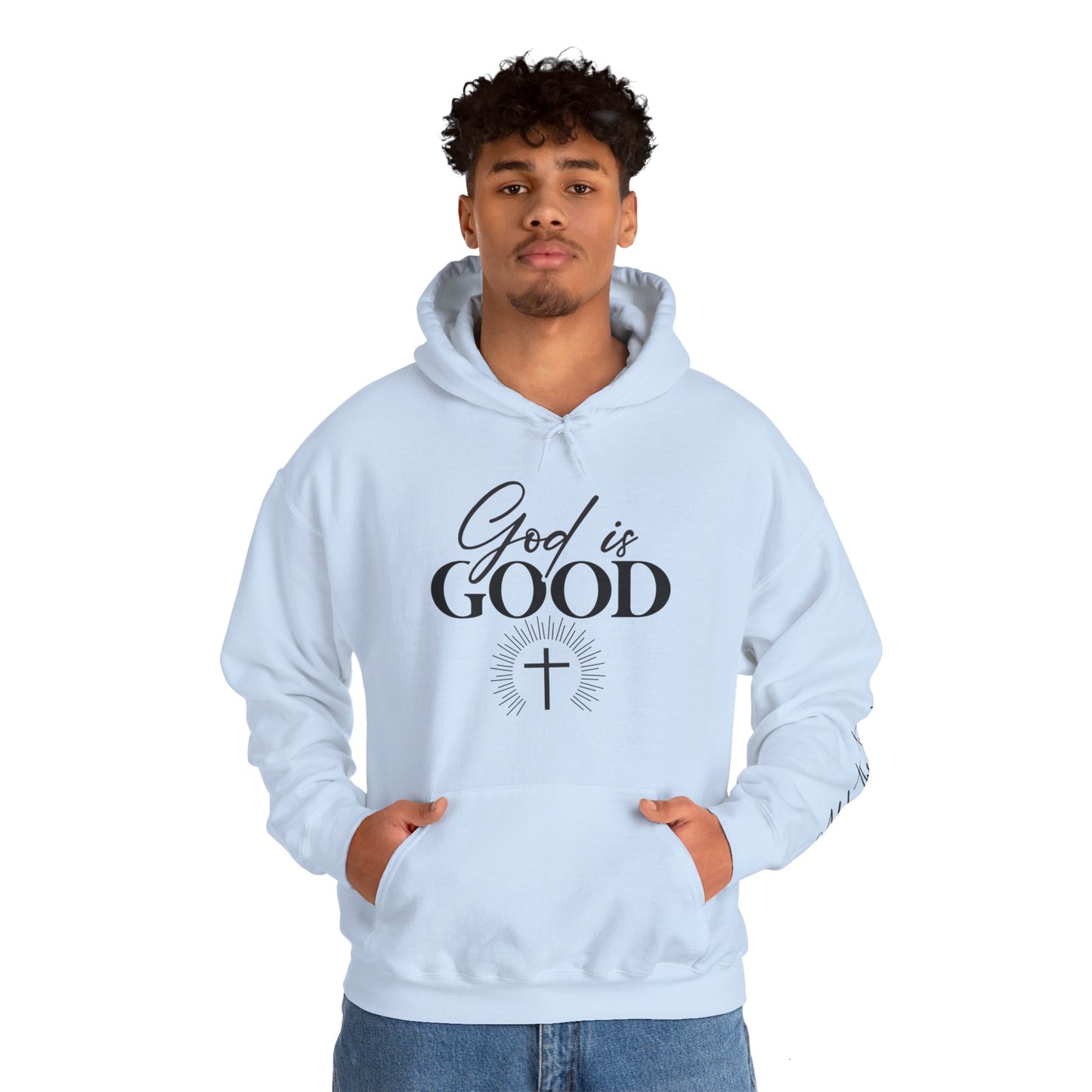 God is Good Unisex Heavy Blend™ Hooded Sweatshirt