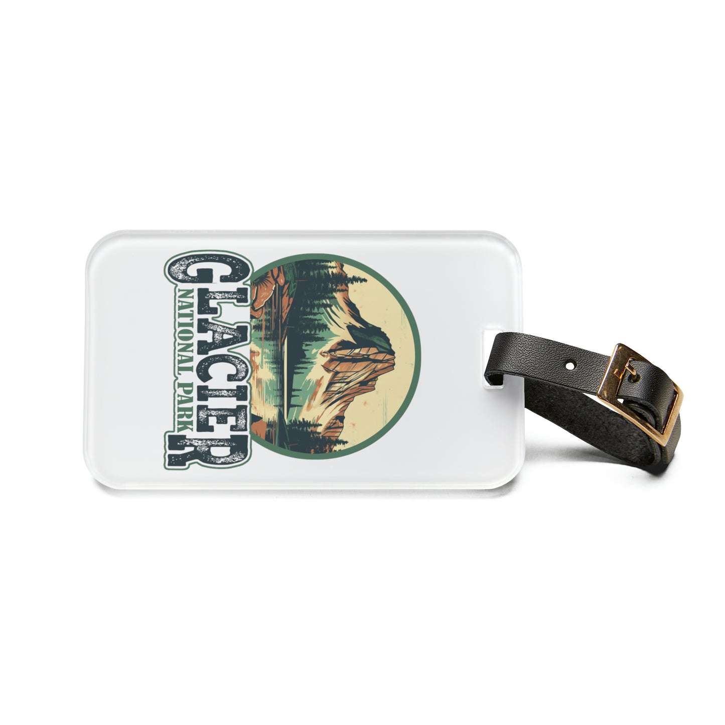 Glacier National Park Luggage Tag